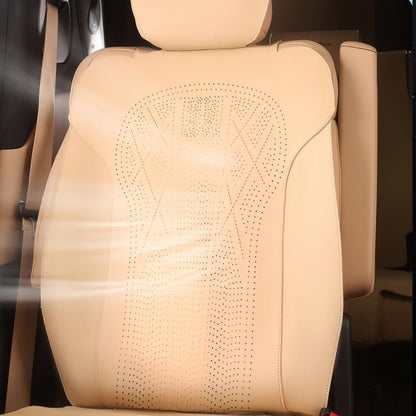 Half Coverage Suede Seat Covers for Denza B8 & BYD Leopard 8 - Nice BYD