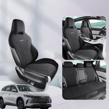 Half - Wrapped Full Set Seat Covers for BYD Sealion 5 DM - i - Nice BYD