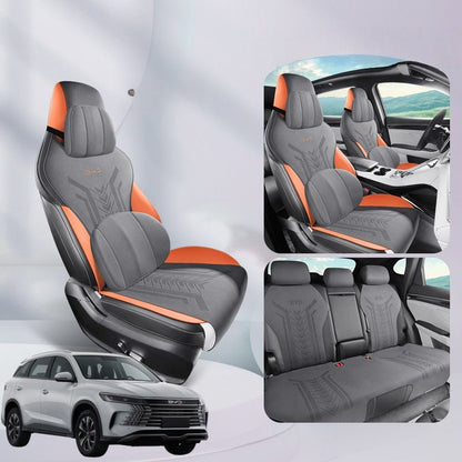 Half - Wrapped Full Set Seat Covers for BYD Sealion 5 DM - i - Nice BYD