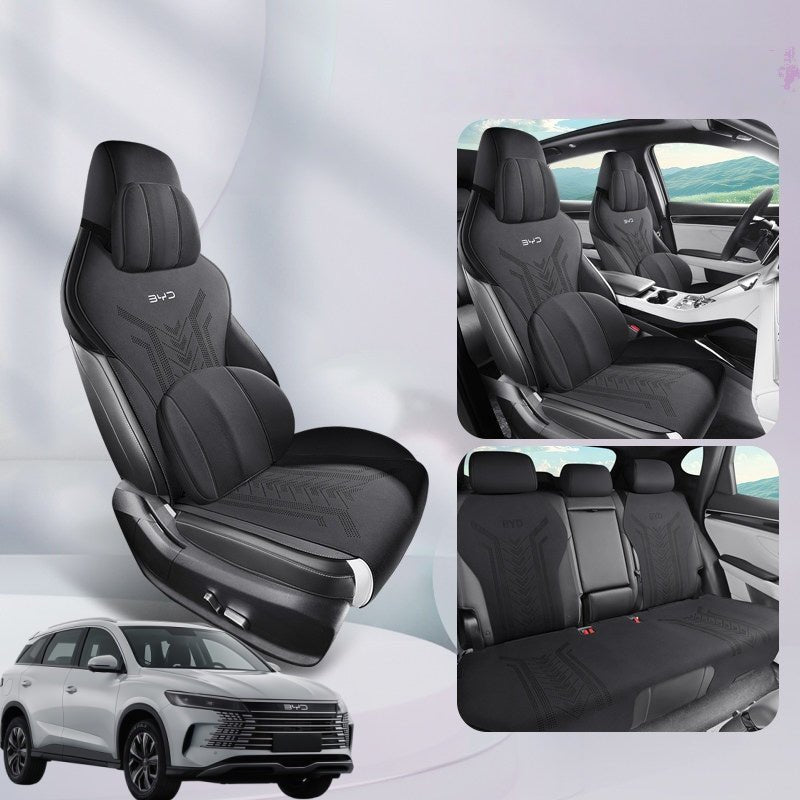 Half - Wrapped Full Set Seat Covers for BYD Sealion 5 DM - i - Nice BYD