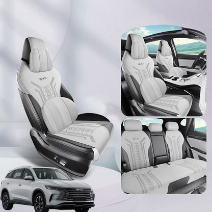 Half - Wrapped Full Set Seat Covers for BYD Sealion 5 DM - i - Nice BYD