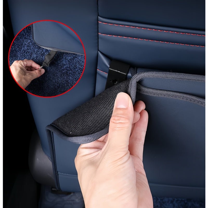 Half-Wrapped Leather Seat Back Kick Mat for BYD Atto 3 2023-2026 - Nice BYD