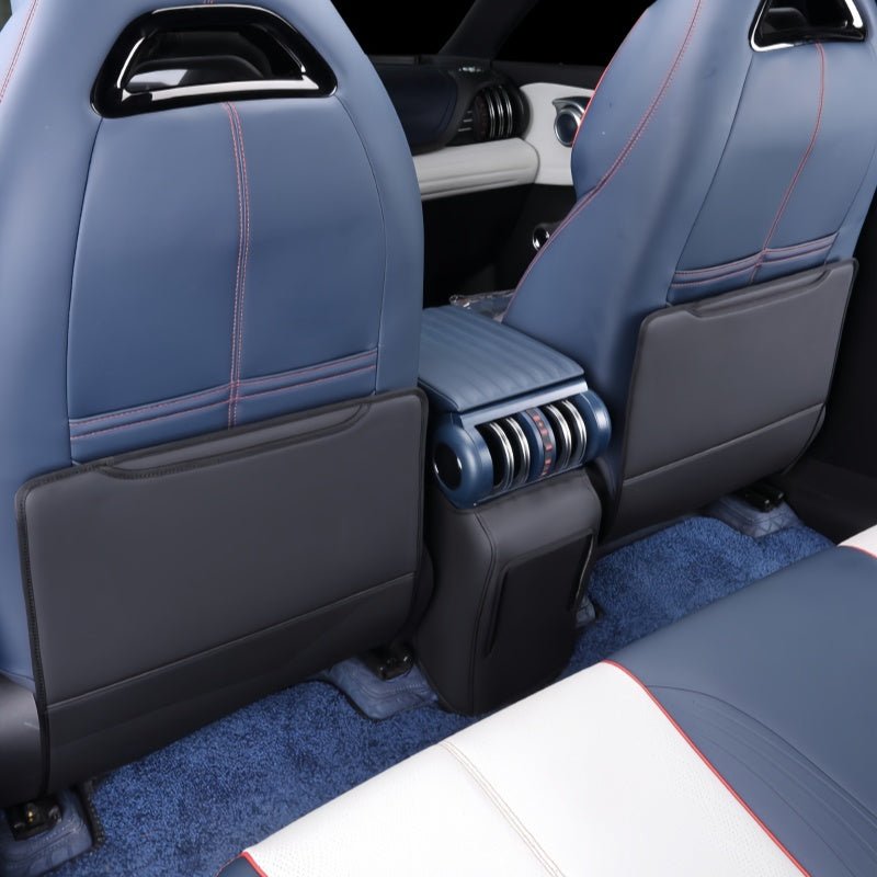 Half-Wrapped Leather Seat Back Kick Mat for BYD Atto 3 2023-2026 - Nice BYD