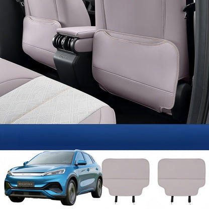 Half-Wrapped Leather Seat Back Kick Mat for BYD Atto 3 2023-2026 - Nice BYD