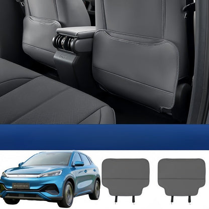 Half-Wrapped Leather Seat Back Kick Mat for BYD Atto 3 2023-2026 - Nice BYD