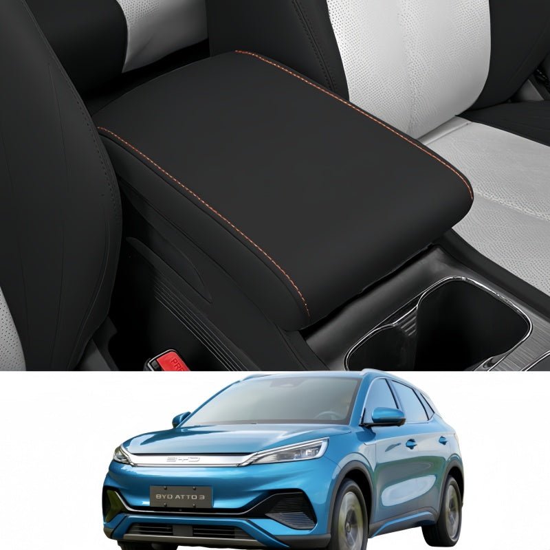 Leather Center Armrest Cover Protector for BYD ATTO 3 - Nice BYD