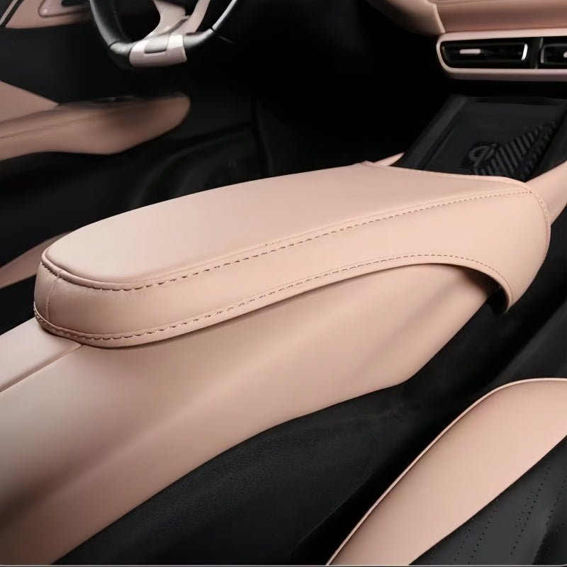 Leather Center Console Armrest Cover for BYD ATTO 1 - Nice BYD