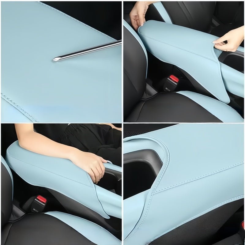 Leather Center Console Armrest Cover for BYD ATTO 1 - Nice BYD