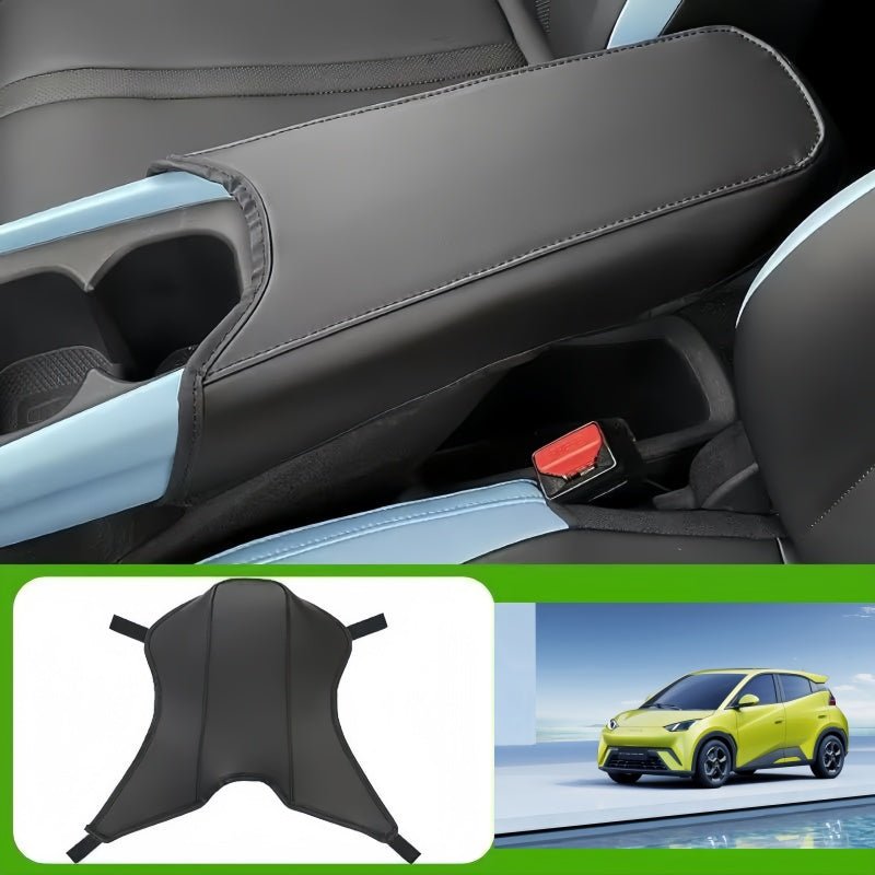 Leather Center Console Armrest Cover for BYD ATTO 1 - Nice BYD