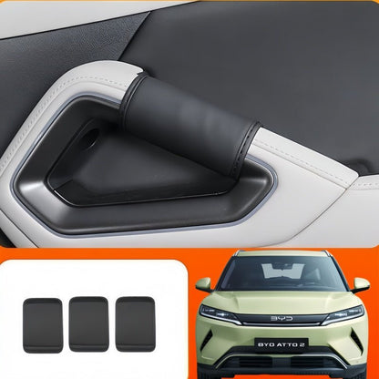 Leather Door Handle Cover for BYD ATTO 2 - Nice BYD