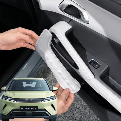 Leather Door Handle Cover for BYD ATTO 2 - Nice BYD