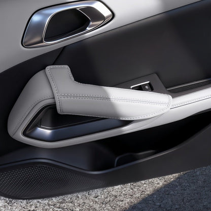 Leather Door Handle Cover for BYD ATTO 2 - Nice BYD