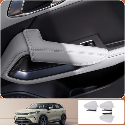 Leather Door Handle Cover for BYD ATTO 2 - Nice BYD