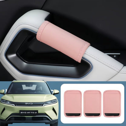 Leather Door Handle Cover for BYD ATTO 2 - Nice BYD