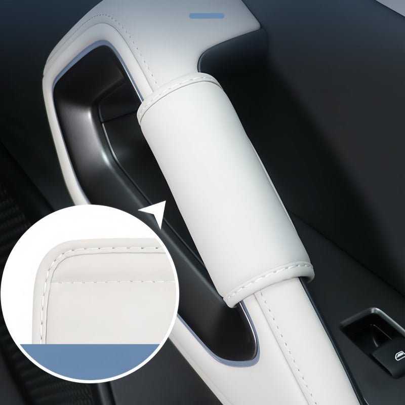 Leather Door Handle Cover for BYD ATTO 2 - Nice BYD