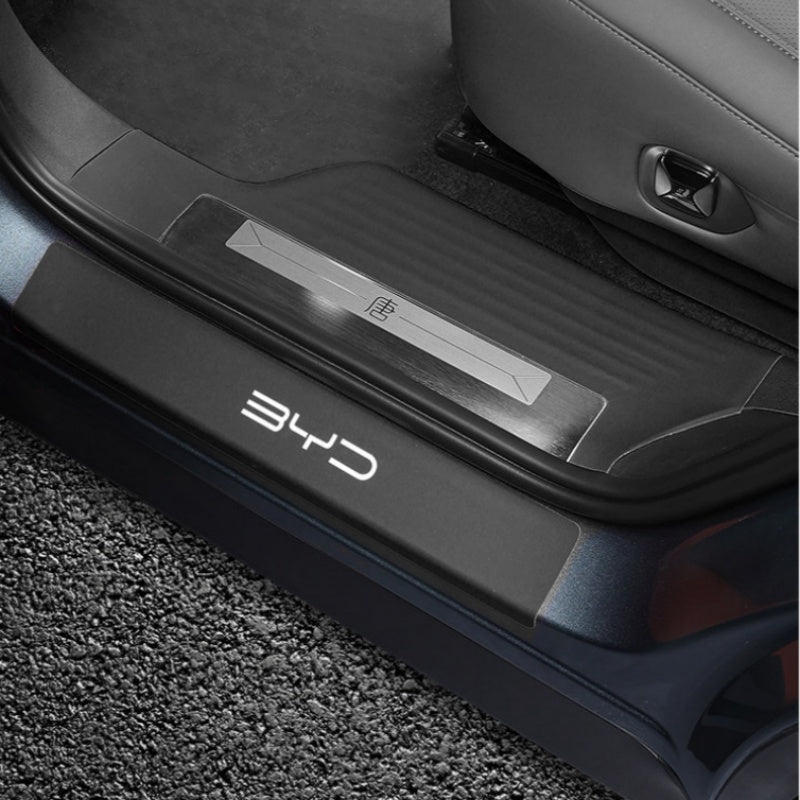 Leather Door Sill Protector for BYD Sealion 8 / ATTO 8 - Nice BYD