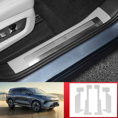 Leather Door Sill Protector for BYD Sealion 8 / ATTO 8 - Nice BYD