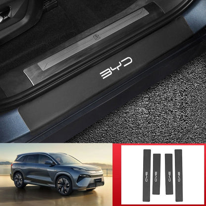 Leather Door Sill Protector for BYD Sealion 8 / ATTO 8 - Nice BYD