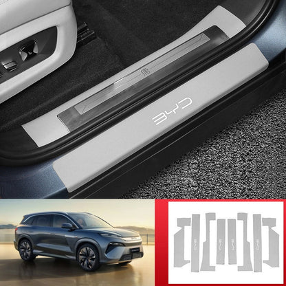Leather Door Sill Protector for BYD Sealion 8 / ATTO 8 - Nice BYD