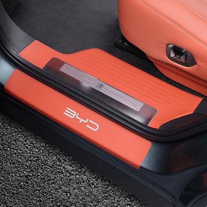 Leather Door Sill Protector for BYD Sealion 8 / ATTO 8 - Nice BYD