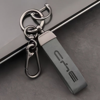 Leather Key Lanyard with Metal Hook for BYD - Nice BYD