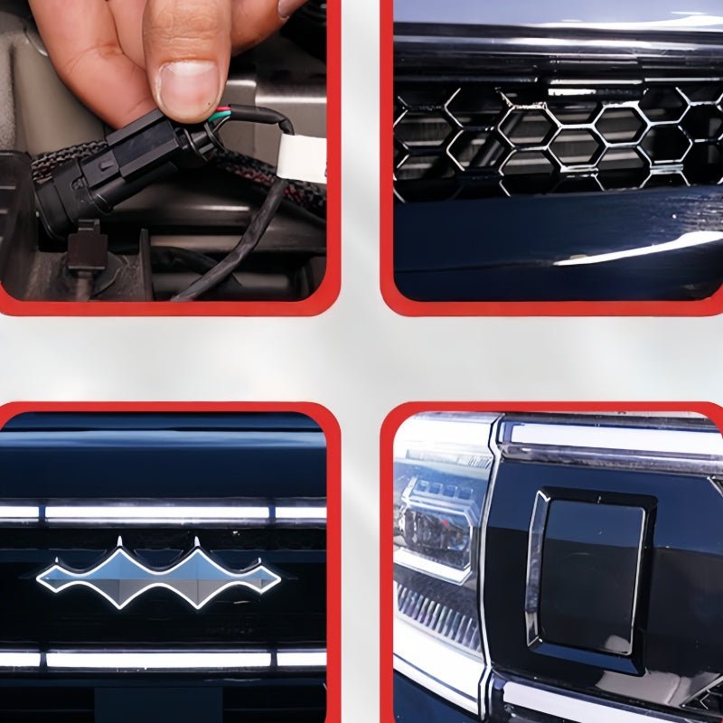 LED Light - Up Front Grille with Emblem for BYD Leopard 5 & Denza B5 - Nice BYD