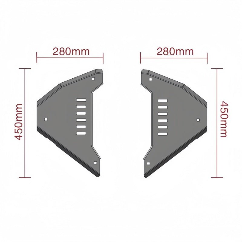 Lower Control Arm Skid Plate for BYD Leopard 5/8 & Denza B5/B8 - Nice BYD