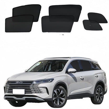 MagiShade Magnetic Car Window Sun Shades for BYD Sealion 5 DM - i - Nice BYD