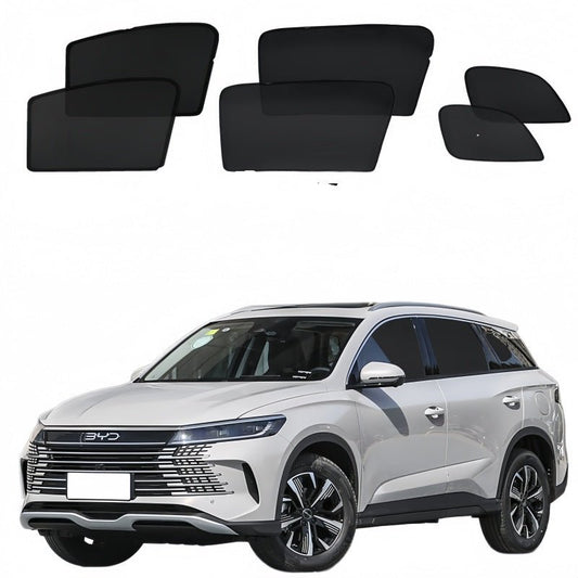 MagiShade Magnetic Car Window Sun Shades for BYD Sealion 5 DM - i - Nice BYD