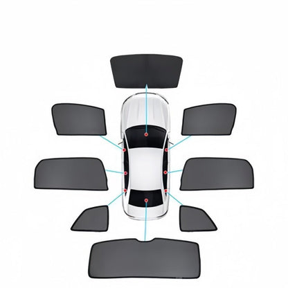 MagiShade Magnetic Car Window Sun Shades for BYD Sealion 5 DM - i - Nice BYD