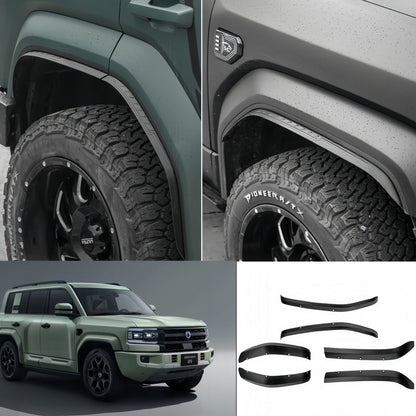 Matte Black Fender Flare Wide Trim for BYD Leopard 5 & Denza B5 - Nice BYD