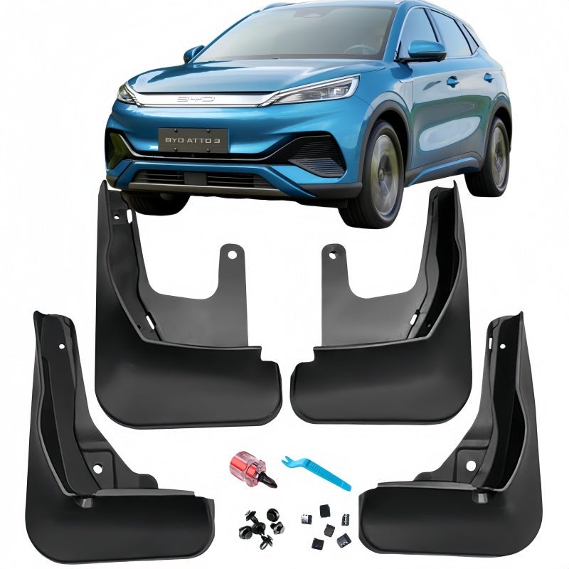 Mud Flaps Splash Guards for BYD ATTO 3 - Nice BYD