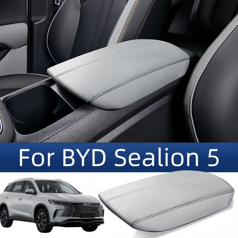 Nappa Leather Center Armrest Cover for BYD Sealion 5 DM - i - Nice BYD
