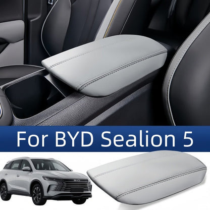 Nappa Leather Center Armrest Cover for BYD Sealion 5 DM - i - Nice BYD