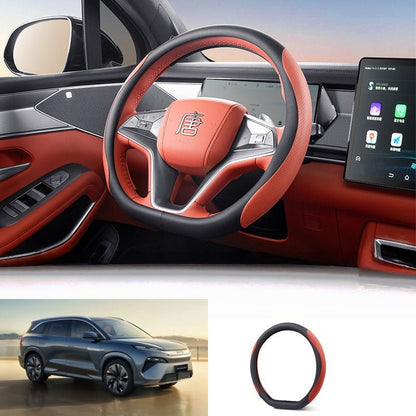 Nappa Leather Steering Wheel Cover for BYD Sealion 8 / ATTO 8 - Nice BYD