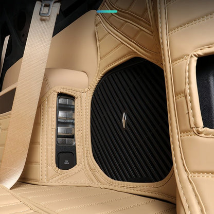 Nappa Leather Trunk Mat & Seat Back Pad for BYD Leopard 8 & Denza B8 - Nice BYD