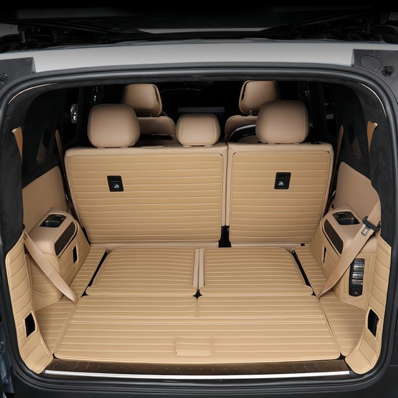 Nappa Leather Trunk Mat & Seat Back Pad for BYD Leopard 8 & Denza B8 - Nice BYD