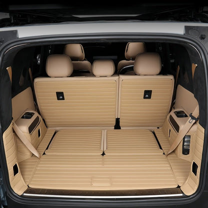 Nappa Leather Trunk Mat & Seat Back Pad for BYD Leopard 8 & Denza B8 - Nice BYD