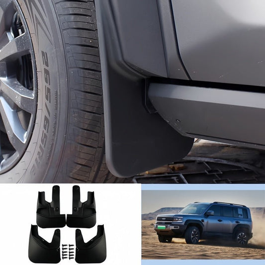 No - Drill Mud Flaps Set for BYD Leopard 5 & Denza B5 - Nice BYD