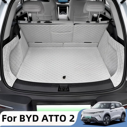 Premium Full - Cover Leather Trunk Mat for BYD Atto 2 - Nice BYD
