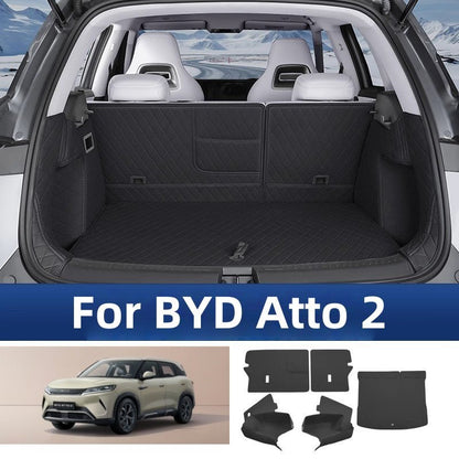 Premium Full - Cover Leather Trunk Mat for BYD Atto 2 - Nice BYD
