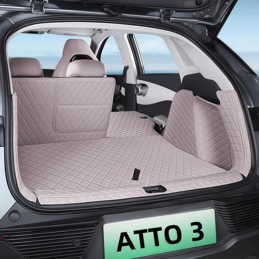 Premium Leather Trunk Liner Mat for BYD ATTO 3 - Nice BYD