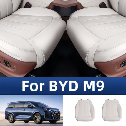 Premium Perforated Leather Seat Covers for BYD M9 - Nice BYD