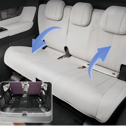Premium Perforated Leather Seat Covers for BYD M9 - Nice BYD