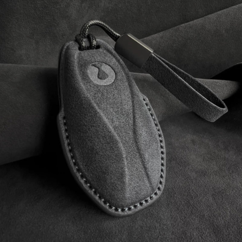 Premium Suede Key Case for Denza B5/B8 - Nice BYD