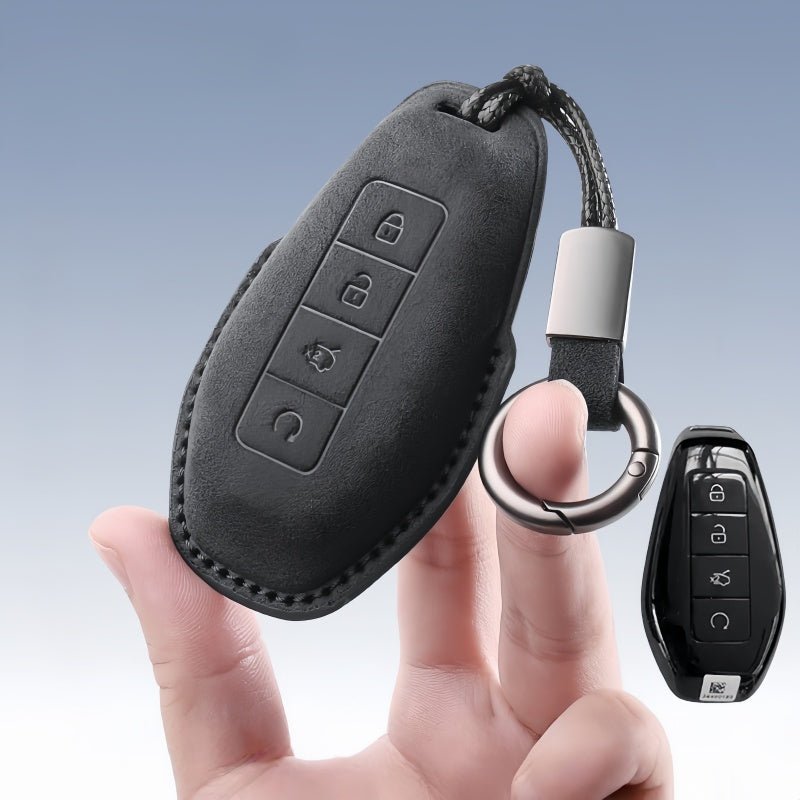 Premium Suede Key Case for Denza B5/B8 - Nice BYD