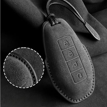 Premium Suede Key Case for Denza B5/B8 - Nice BYD