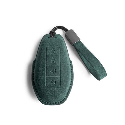 Premium Suede Key Case for Denza B5/B8 - Nice BYD