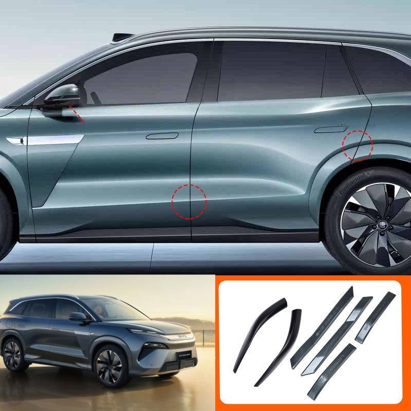 Protective Door and Mirror Edge Guard Strip for BYD Sealion 8 / ATTO 8 - Nice BYD