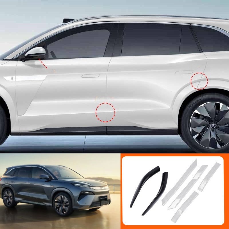 Protective Door and Mirror Edge Guard Strip for BYD Sealion 8 / ATTO 8 - Nice BYD